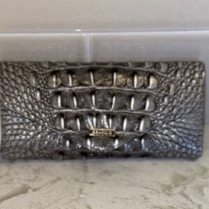 Brahmin Veronica Steel Melbourne Wallet BRAND NEW! RARE! Hard to Find!